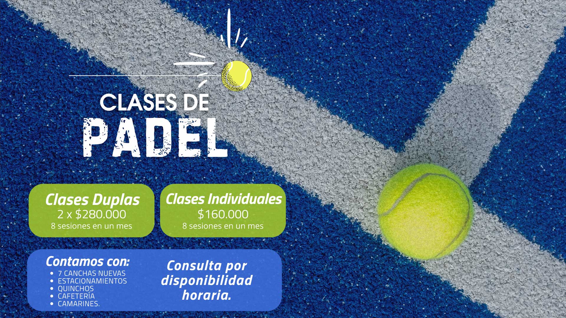 Inauguración canchas de pádel