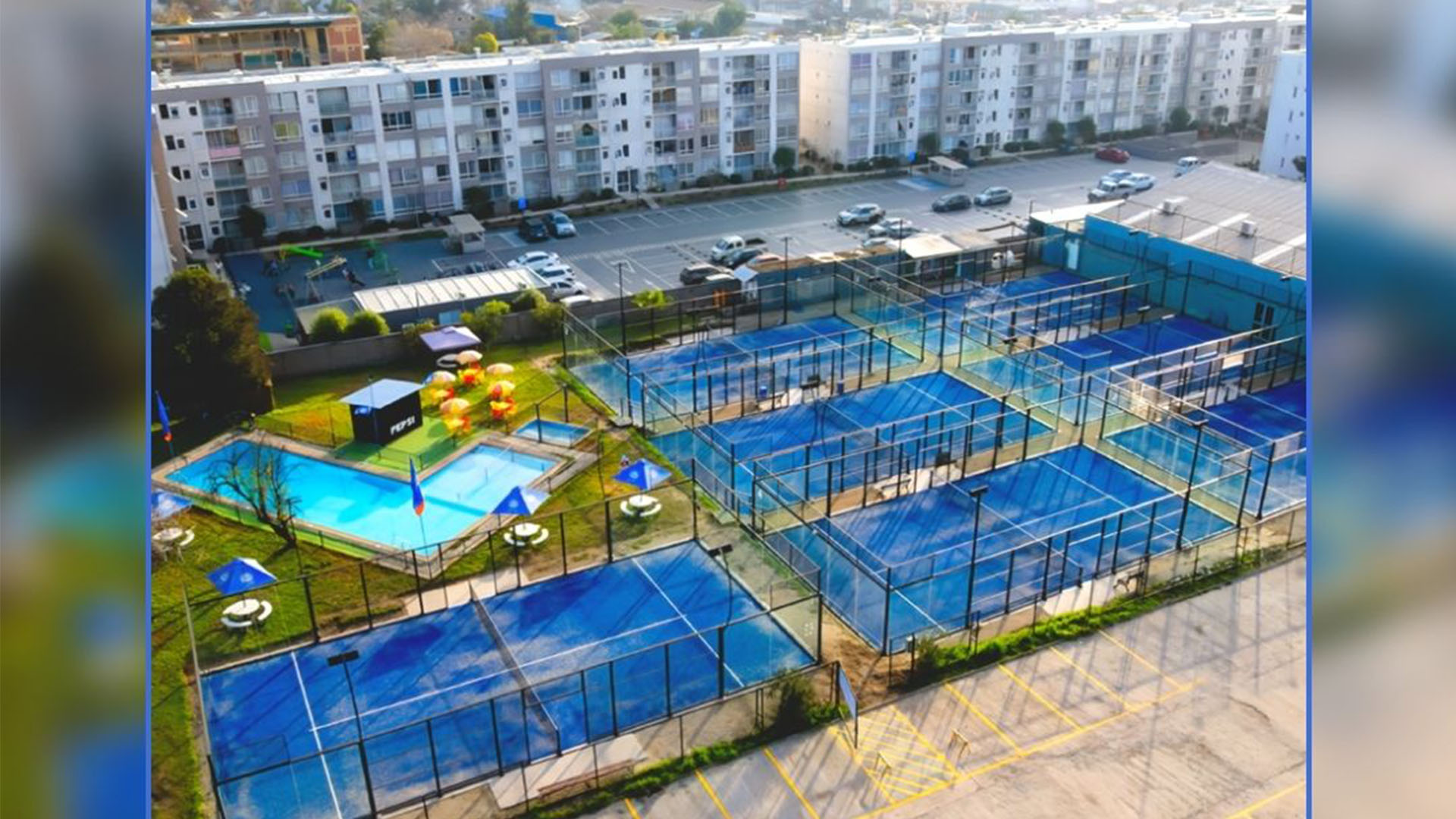 Inauguración canchas de pádel